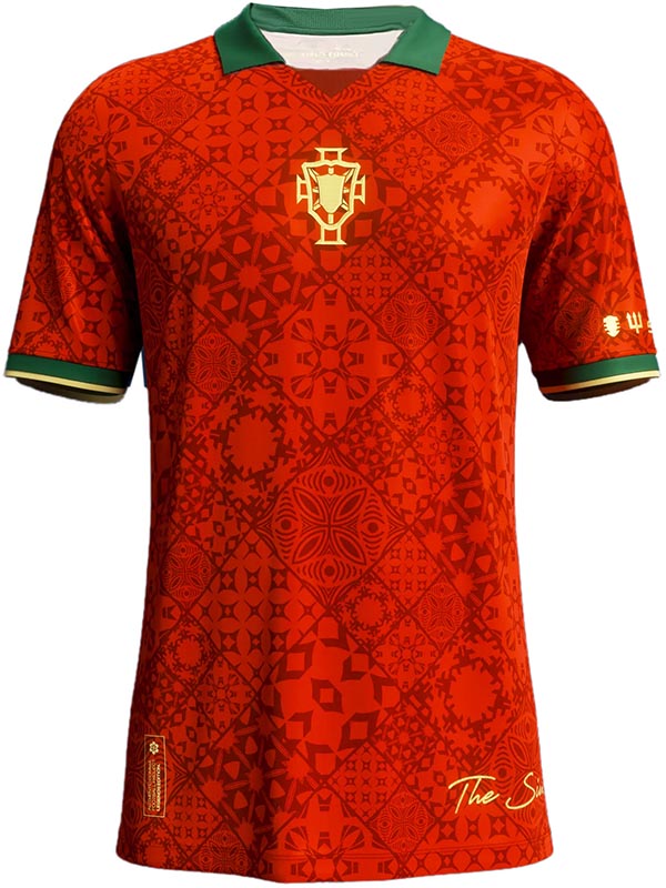 Portugal maillot édition spéciale rouge l'uniforme de football extérieur kit de football de sport pour hommes haut chemise 2025-2026